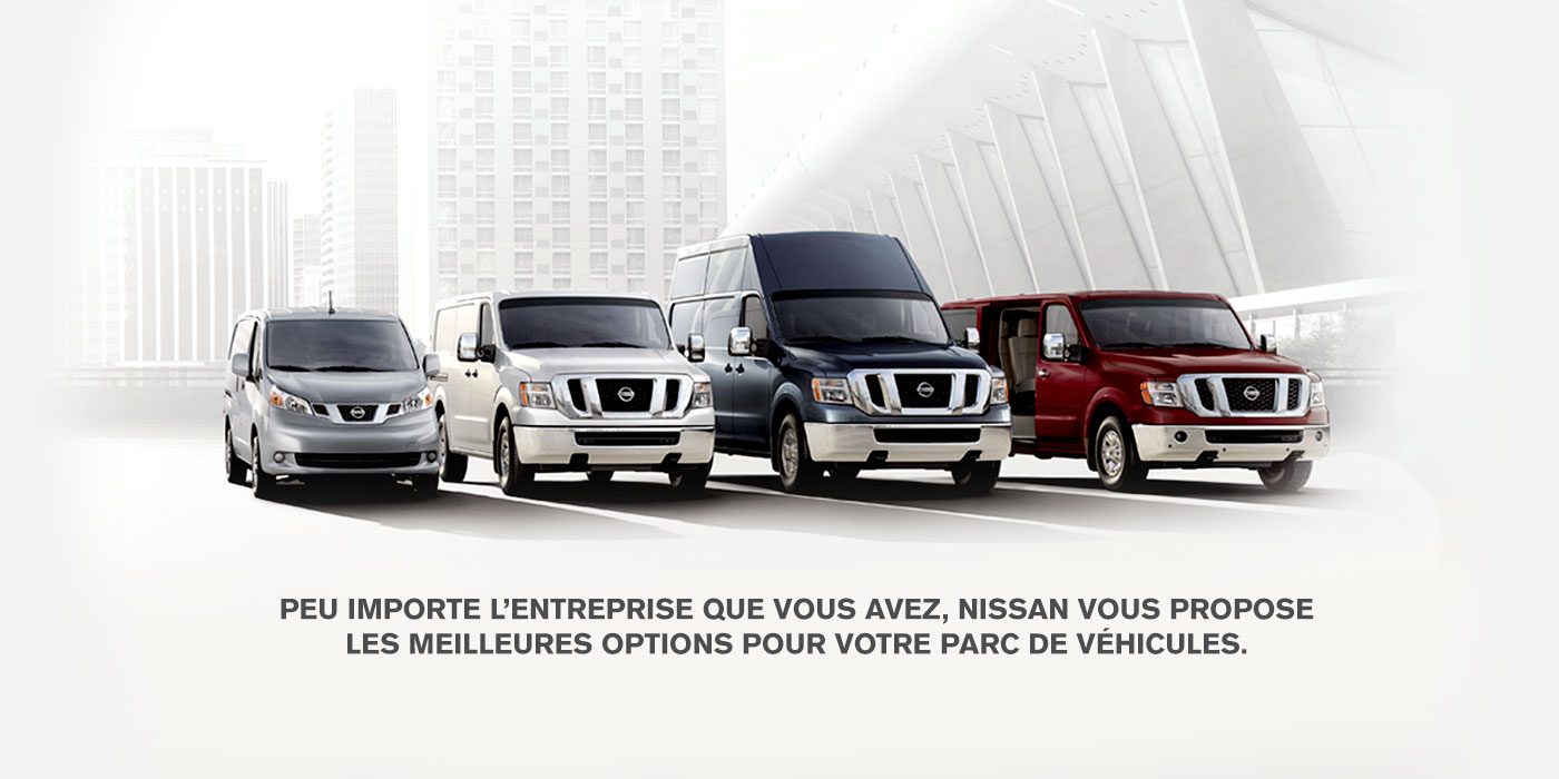 Venez découvrir la flotte de camions commerciale Nissan NV chez Nissan Shawinigan