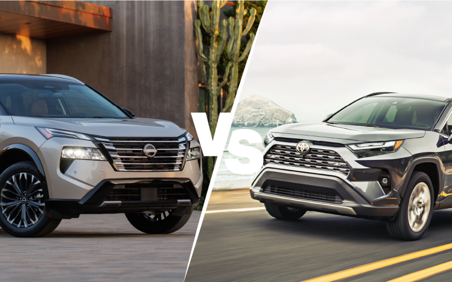 Nissan Rogue 2025 vs Toyota RAV4 2025 : comparatif