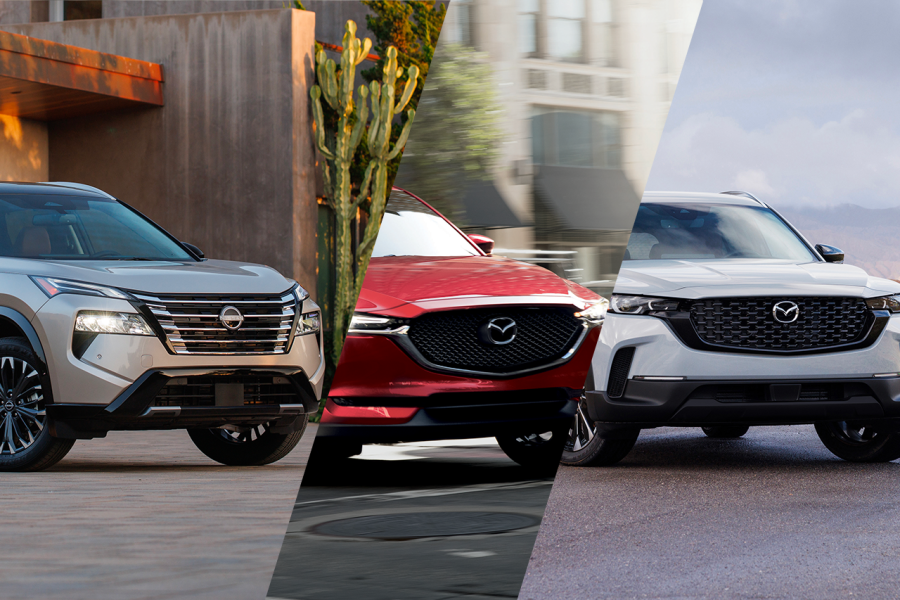 Nissan Rogue 2025 vs Mazda CX-5 et CX-50 2025 : quel est le meilleur choix