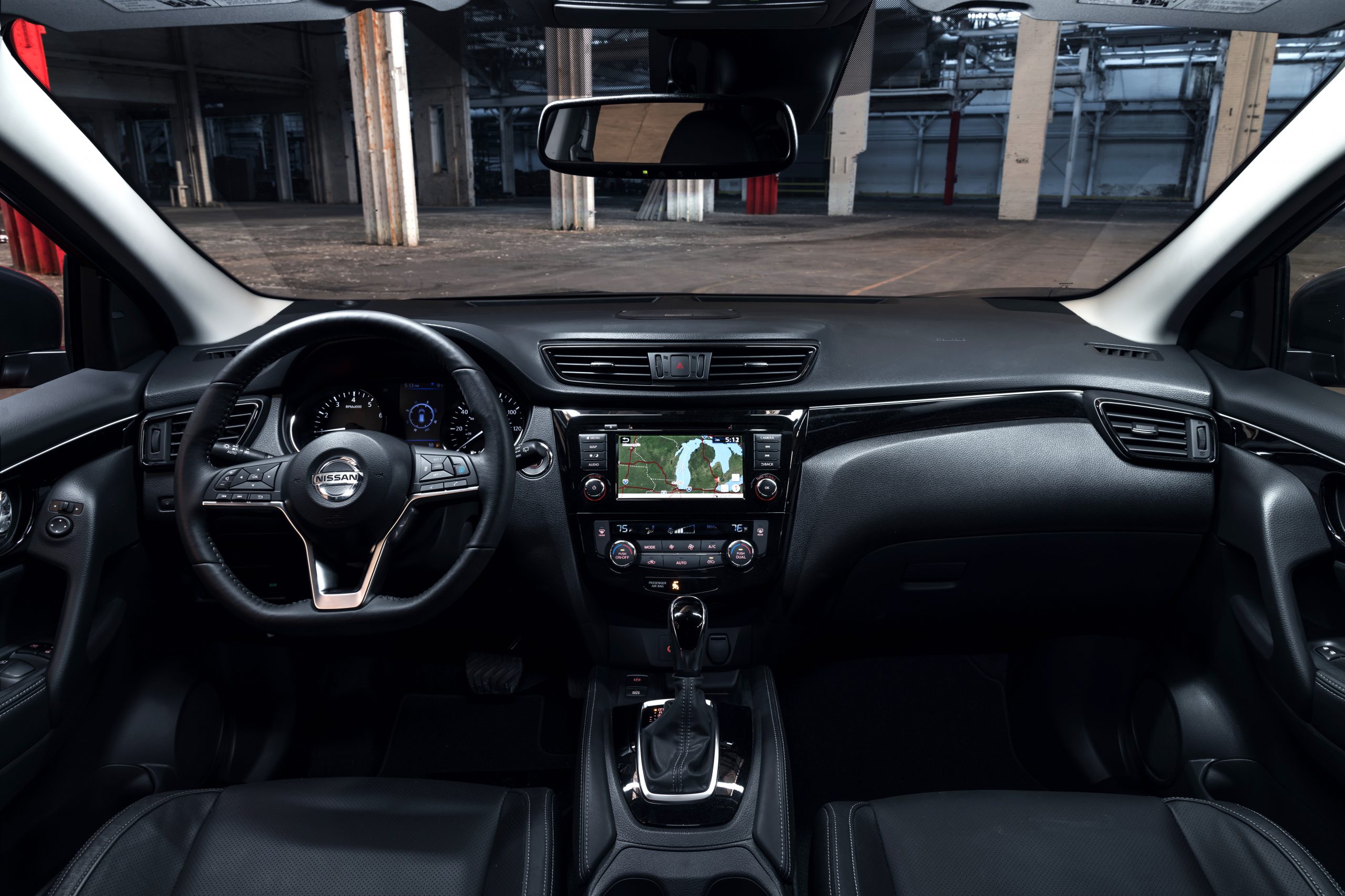 Intérieur du Nissan Qashqai 2020